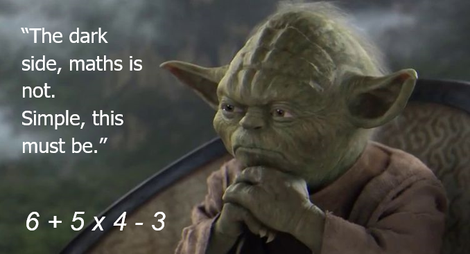 BIDMAS Yoda